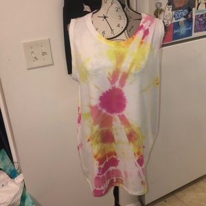 Handmade Tie-dye Tank Top/Dress
